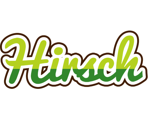 Hirsch golfing logo