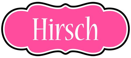 Hirsch invitation logo
