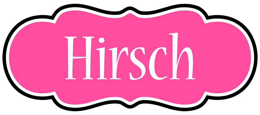 Hirsch invitation logo