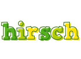 Hirsch juice logo