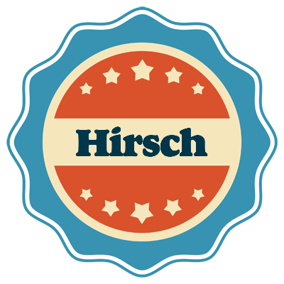Hirsch labels logo