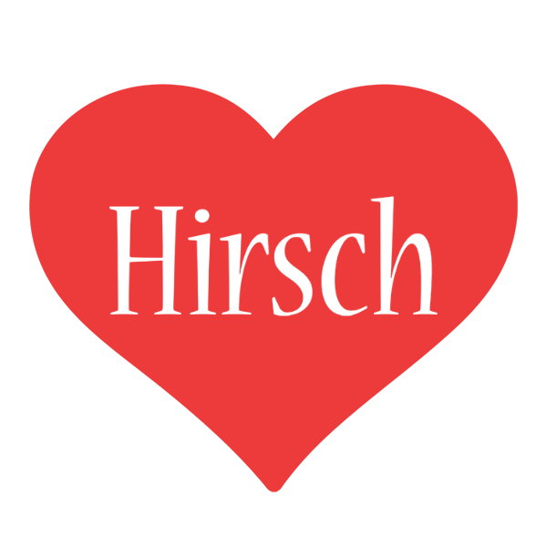 Hirsch love logo