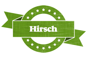 Hirsch natural logo
