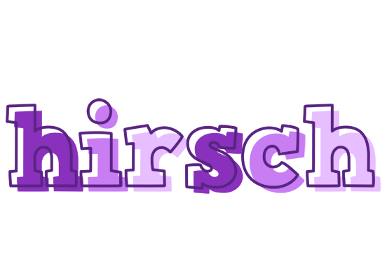 Hirsch sensual logo