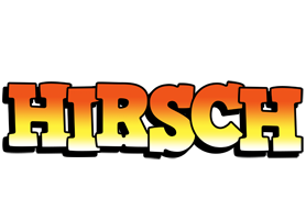 Hirsch sunset logo