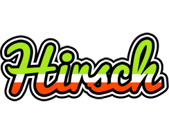 Hirsch superfun logo