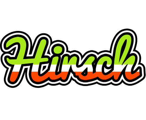 Hirsch superfun logo