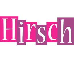 Hirsch whine logo