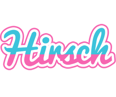 Hirsch woman logo
