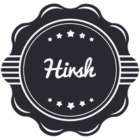 Hirsh badge logo