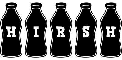 Hirsh bottle logo