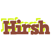 Hirsh caffeebar logo