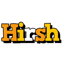 Hirsh cartoon logo