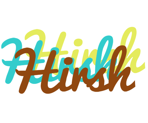 Hirsh cupcake logo