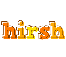 Hirsh desert logo