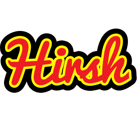 Hirsh fireman logo