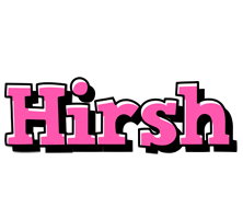 Hirsh girlish logo