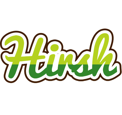 Hirsh golfing logo