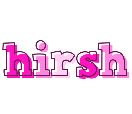 Hirsh hello logo