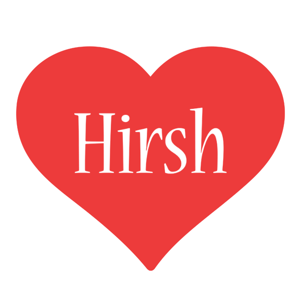 Hirsh love logo