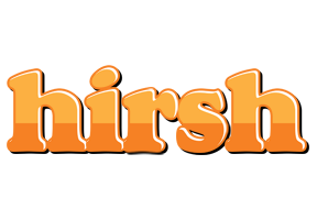 Hirsh orange logo