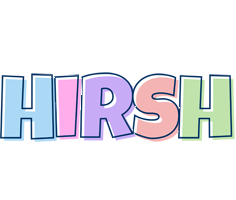 Hirsh pastel logo