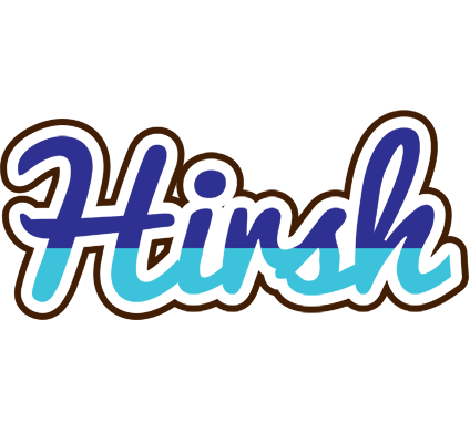 Hirsh raining logo