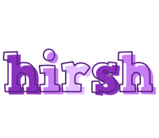 Hirsh sensual logo