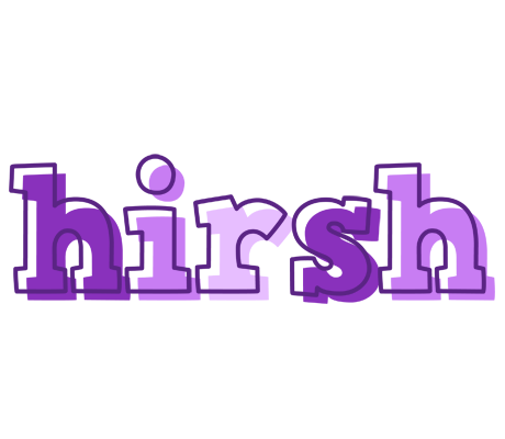 Hirsh sensual logo