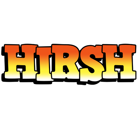 Hirsh sunset logo
