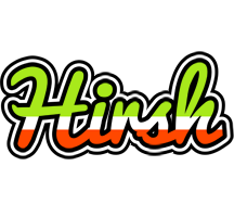 Hirsh superfun logo