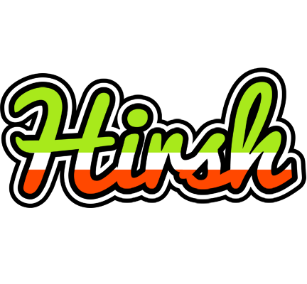Hirsh superfun logo