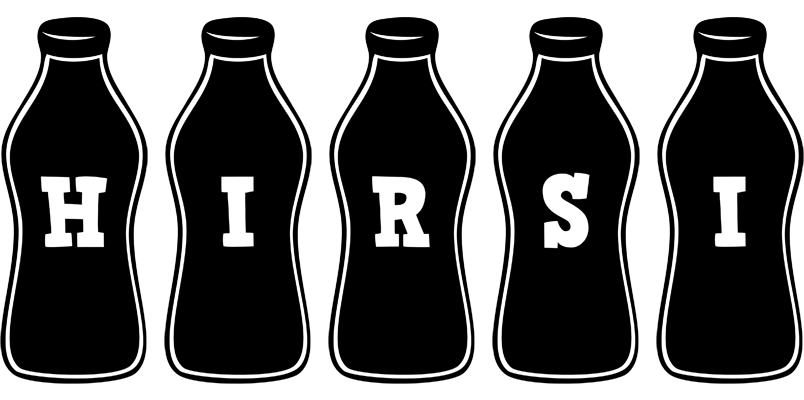 Hirsi bottle logo