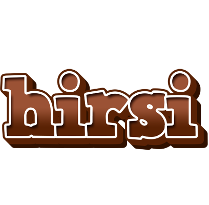 Hirsi brownie logo