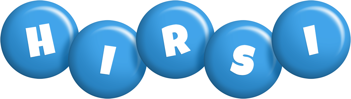 Hirsi candy-blue logo