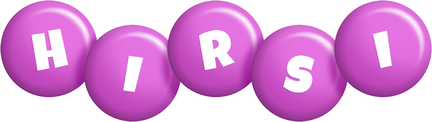 Hirsi candy-purple logo