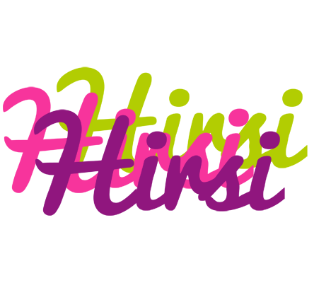 Hirsi flowers logo