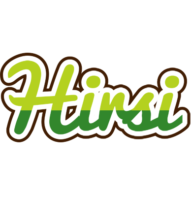 Hirsi golfing logo