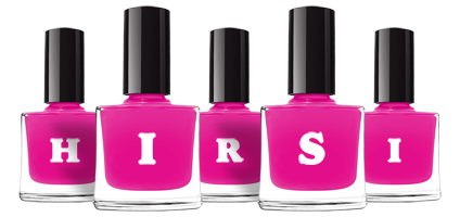 Hirsi nails logo