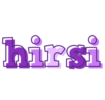 Hirsi sensual logo