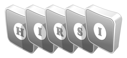 Hirsi silver logo