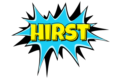 Hirst amazing logo