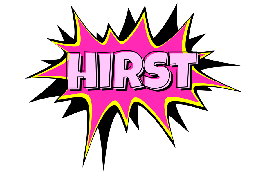 Hirst badabing logo