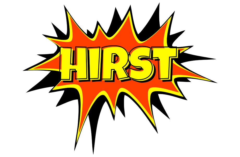 Hirst bazinga logo