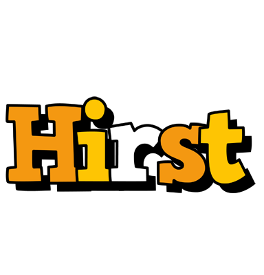Hirst cartoon logo