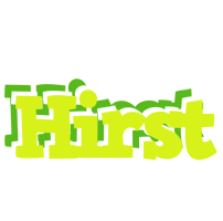 Hirst citrus logo