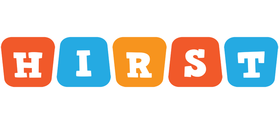 Hirst comics logo