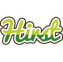 Hirst golfing logo