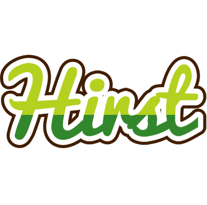 Hirst golfing logo