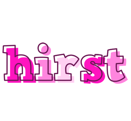 Hirst hello logo